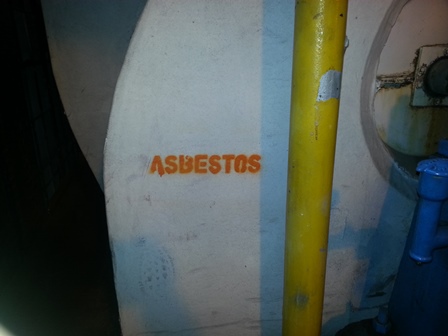 Great Lakes Naval, asbestos