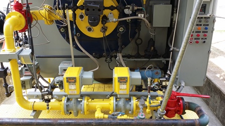 Package boiler rental, Coen Burner